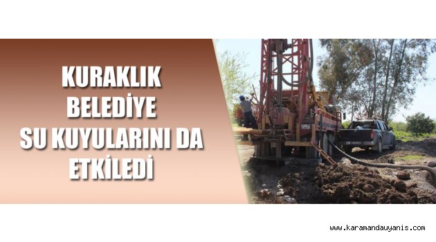 KARAMAN’DA SU KESİNTİLERİ