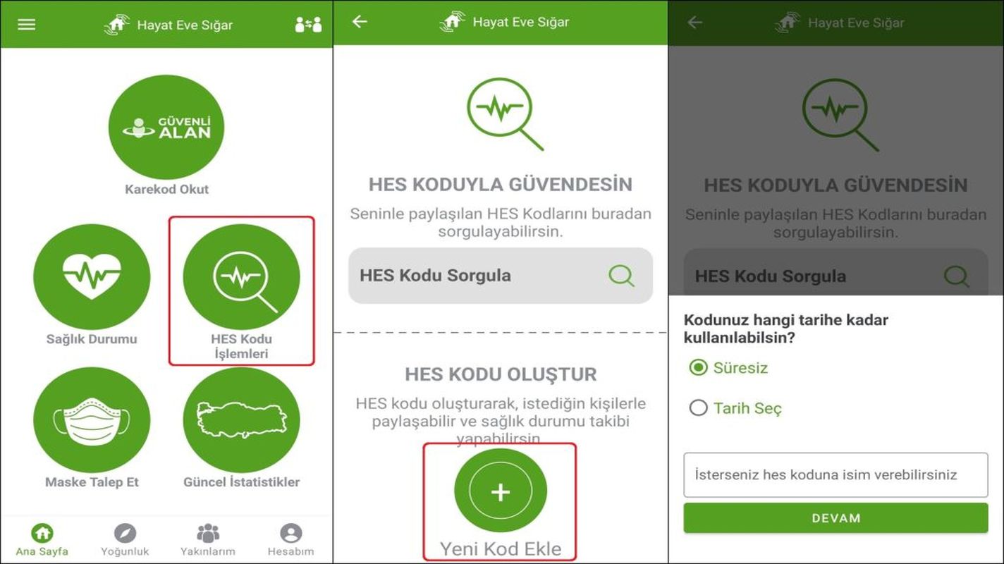 Uçak, Tren ve Otobüs Seyahatlerinde Kod Uygulaması Başladı