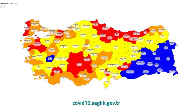 Erdoğan açıklamalardan bulundu, Karaman yüksek riskli iller arasında yer aldı