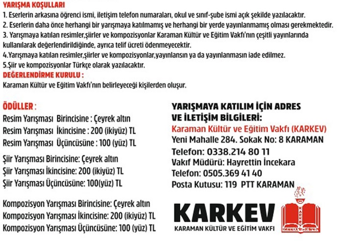 Kurtuluşumuzun 100’üncü yılı anısına yarışma düzenleniyor