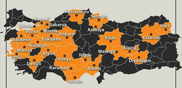 Yerli otomobile Karaman dahil 26 il talip oldu