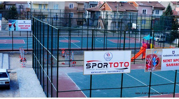 8 YENİ SEMT SPOR SAHASI