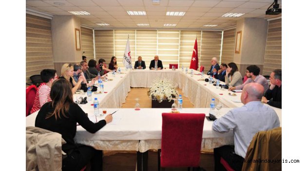 AB'Lİ GAZETECİLER AĞIRLANIYOR