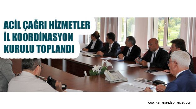 ACİL ÇAĞRI HİZMETLERİ