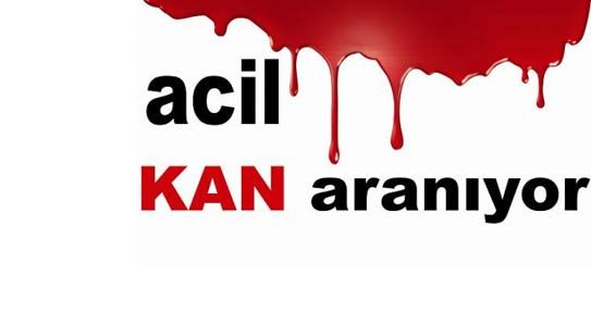 Acil Kan İhtiyacı