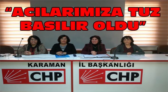 “acılarımıza Tuz Basılır Oldu”