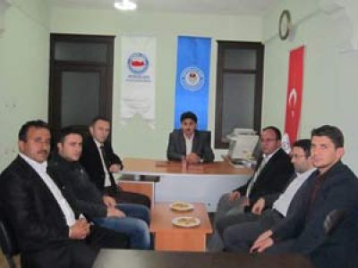 Aday Adayı Özden'den Ziyaret