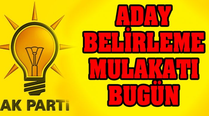 Aday Belirleme Süreci Bugün Başlıyor