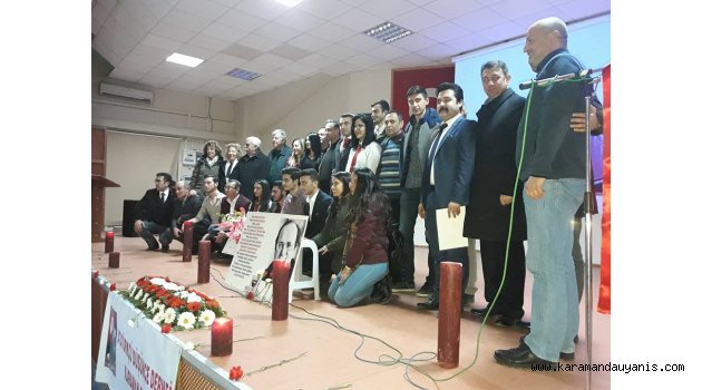 ADD UĞUR MUMCU’YU TÖRENLE ANDI