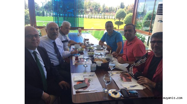 AFDK BAŞKANI KARAMAN’I ZİYARET ETTİ