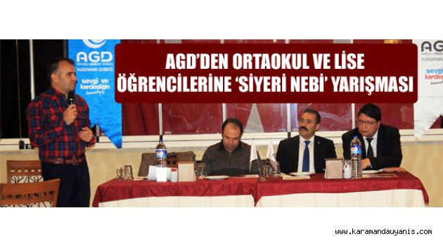 AGD'DEN YARIŞMA