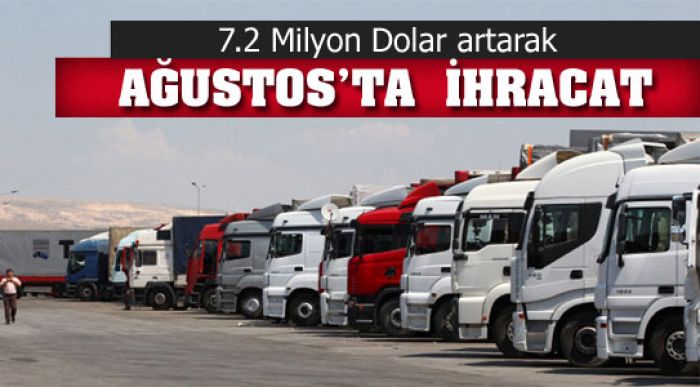 Ağustos Ayı İhracatı Tavan Yaptı
