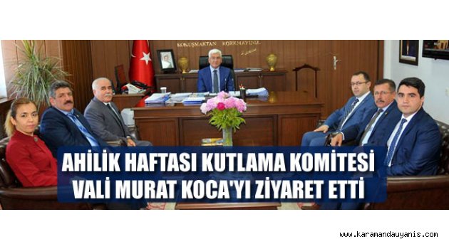 Ahilik Haftası Kutlamaları