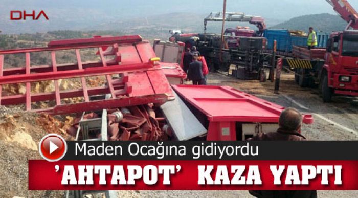 "ahtapot" Kaza Yaptı