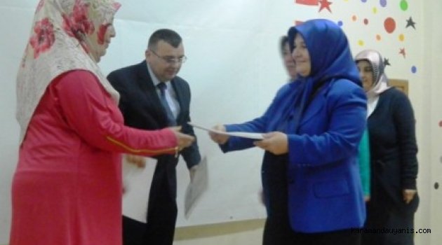 AİLE EĞİTİM PROGRAMI SERTİFİKA TÖRENİ YAPILDI
