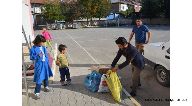 AK GENÇLİ,K'DEN KIRTASİYE DESTEĞİ