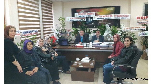 AK PARTİ’DEN KURUM ZİYARETLERİ