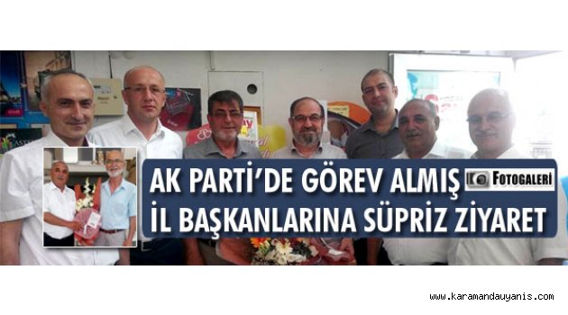 AK PARTİ’DEN KUTLAMA ZİYARETLERİ