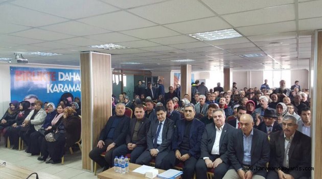 AK PARTİ'DE İL DANIŞMA MECLİSİ TOPLANTISI YAPILDI
