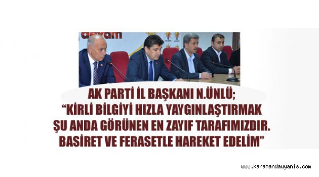AK PARTİ'DEN AÇIKLAMA