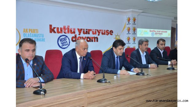 AK PARTİ'DEN BASIN TOPLANTISI