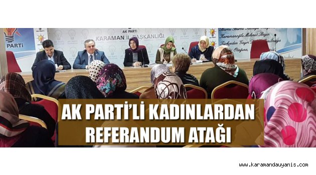 AK PARTİ'Lİ KADINLAR TOPLANDI