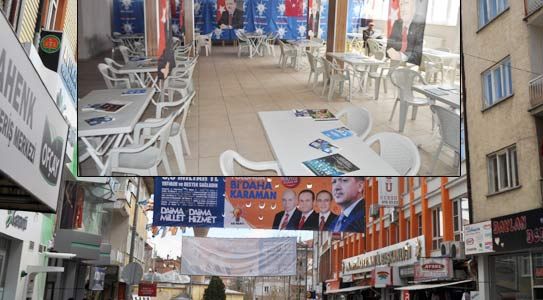 Ak Parti Seçim Bürosunu Açtı