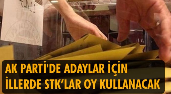 Ak Parti'de Adaylar İçin