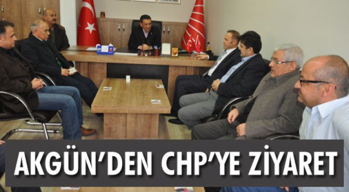 Ak Parti'den Chp'ye Ziyaret