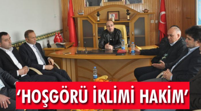 Ak Parti'den Mhp'ye Ziyaret