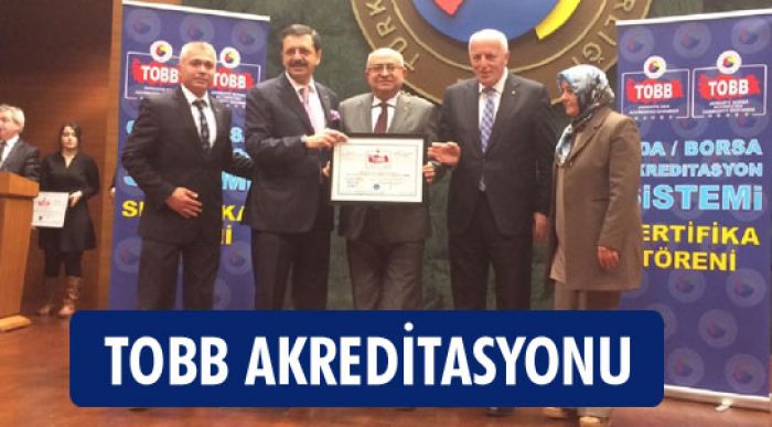 Akreditasyon Sertifika Töreni