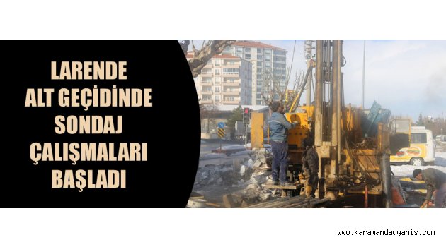 ALT GEÇİT ÇALIŞMALARI..