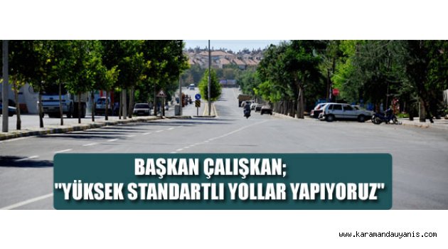 ALT YAPI ÇALIŞMALARI