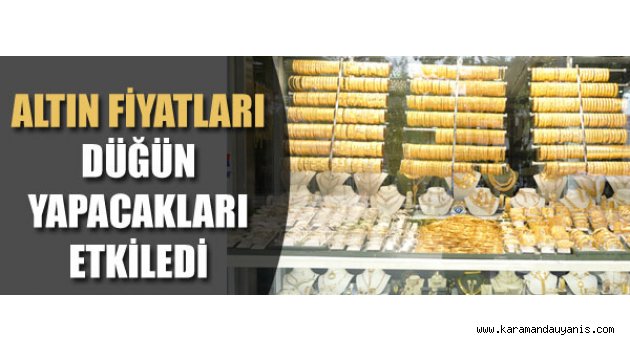 ALTIN FİYATLARI..