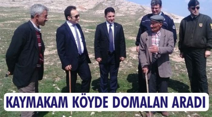 Ambar Köyünde İncelemelerde Bulundu