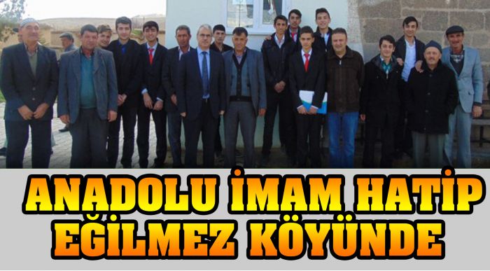Anadolu İmam Hatip Eğilmez Köyünde