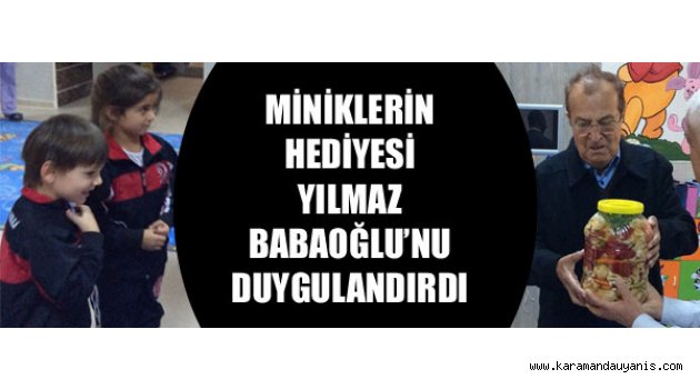 ANASINIFINDAN ÖZEL HEDİYE