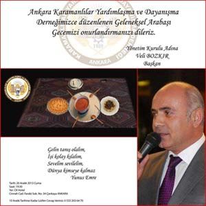 Ankara'da Arabaş'ı Gecesi