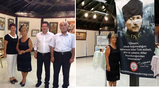 Antalya Sergisini Açtı