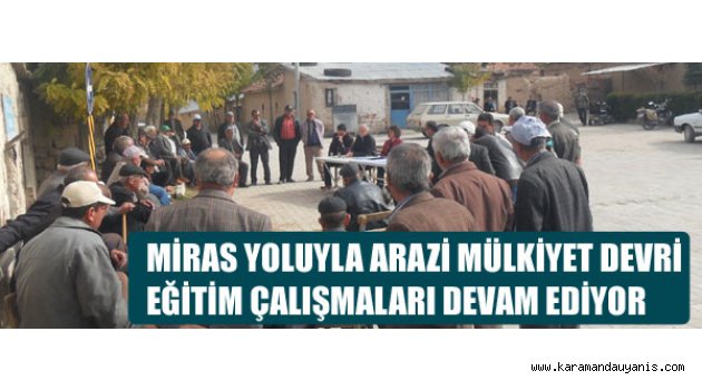 ARAZİ MÜLKİYET DEVRİ