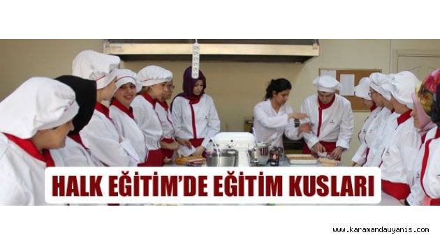 AŞÇI ÇIRAĞI KURSLARI..