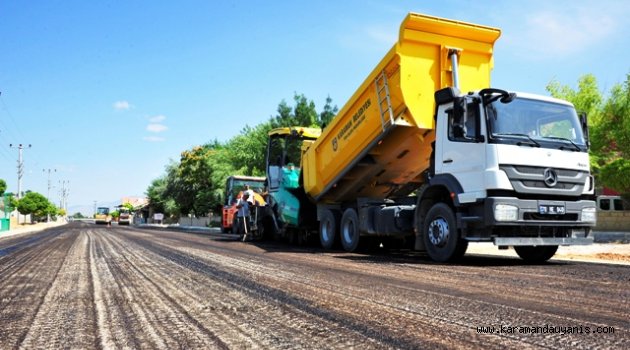 ASFALT ÇALIŞMALRI BAHÇELİEVLER MAHALLESİ’NDE