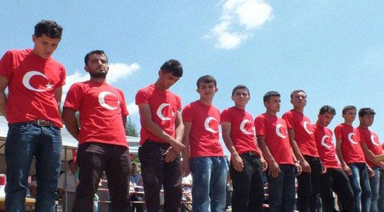 Asker Kınaları Yakıldı