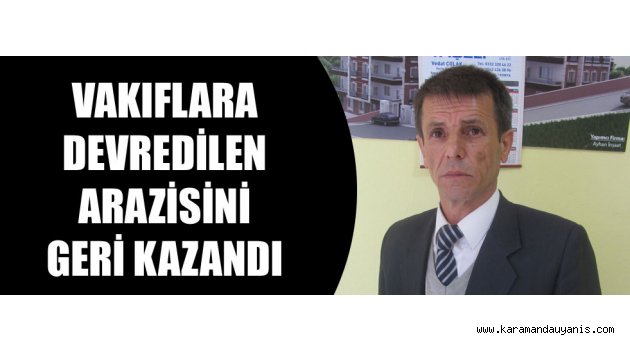 ASLİYE HUKUK MAHKEMESİNE DAVA AÇTI