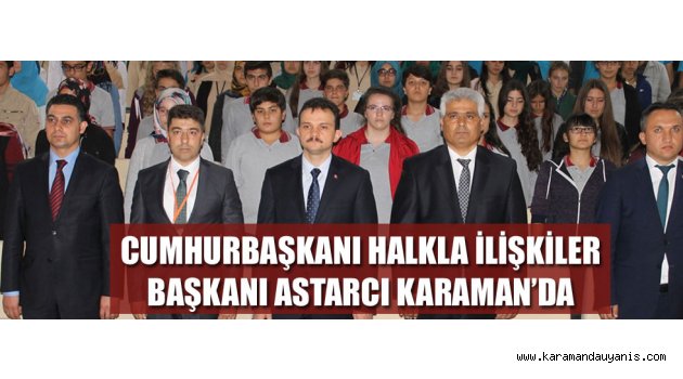 ASTARCI ÖĞRENCİLERLE BULUŞTU