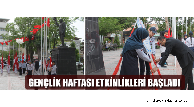 Atatürk Anıtına çelenk konuldu