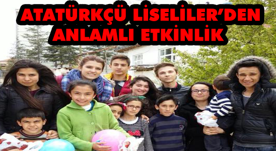Atatürkçü Liseliler’den Anlamlı Etkinlik