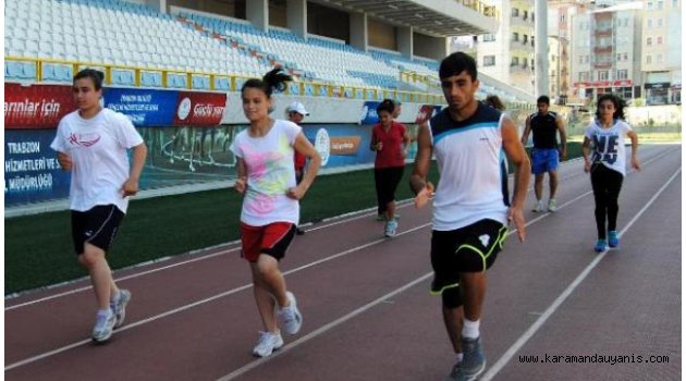 ATLETİZM TAKIMI ANTALYA'DA