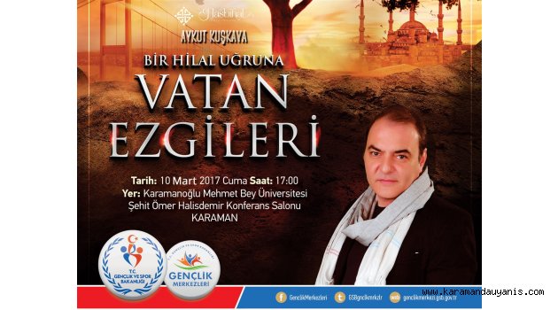 AYKUT KUŞKAYA KARAMAN’A GELİYOR