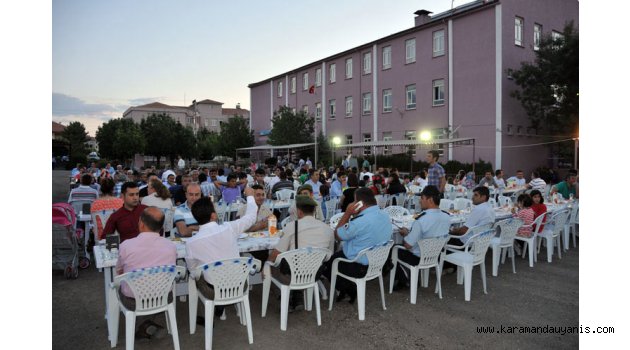 AYRANCI BELEDİYESİNDEN İFTAR